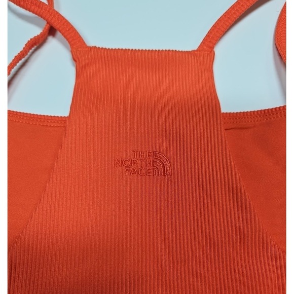 The North Face Women's Orange Guide Forward Ribbed Tank Top Size XXL NWT - Picture 3 of 11